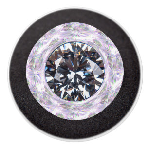 Diamant Juwelen Edelsteen Keramische Knop