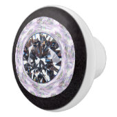 Diamant Juwelen Edelsteen Keramische Knop (Rechts)