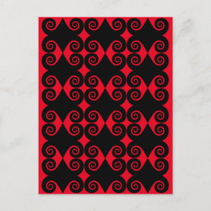 Diamant Krulpatroon Briefkaart