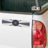 Diamant Lichtjes Bumpersticker (Op Truck)