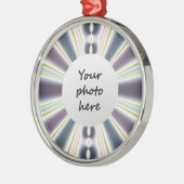Diamant Lichtjes Metalen Ornament (Links)