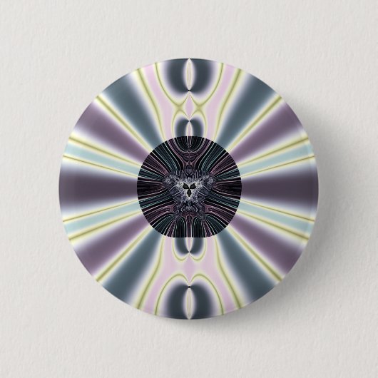 Diamant Lichtjes Ronde Button 5,7 Cm (Voorkant)