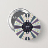 Diamant Lichtjes Ronde Button 5,7 Cm (Voorkant /achterkant)