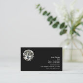 Diamant Logo Sjabloon Visitekaartje (Staand voorkant)