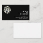Diamant Logo Sjabloon Visitekaartje (Voorkant / Achterkant)