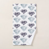 Diamant Luxe Handdoekenset Bad Handdoek (Handdoek)