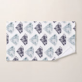 Diamant Luxe Handdoekenset Bad Handdoek (Handdoek)