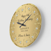 diamant met goudOrnament Grote Klok (Hoek)