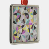 Diamant Metalen Ornament (Rechts)