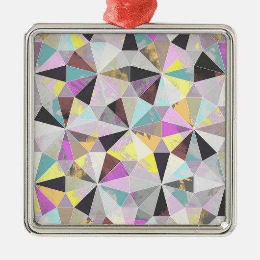 Diamant Metalen Ornament (Voorkant)