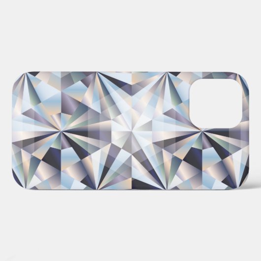 diamant naadloze achtergrond, illustratie Case-Mate iPhone case (Achterkant (horizontaal))