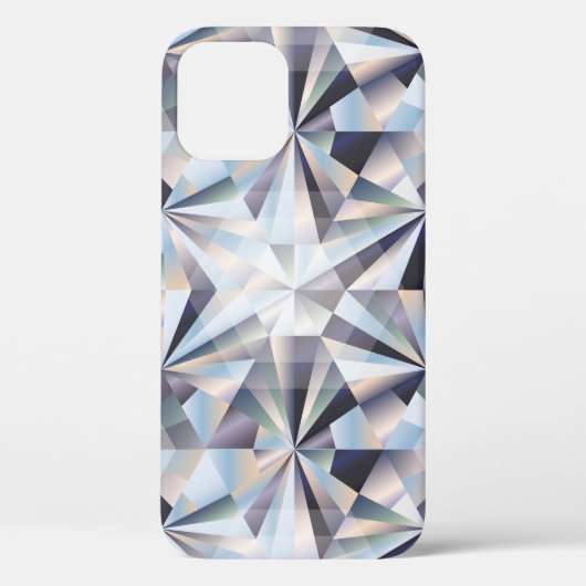 diamant naadloze achtergrond,  illustratie Case-Mate iPhone case (Achterkant)