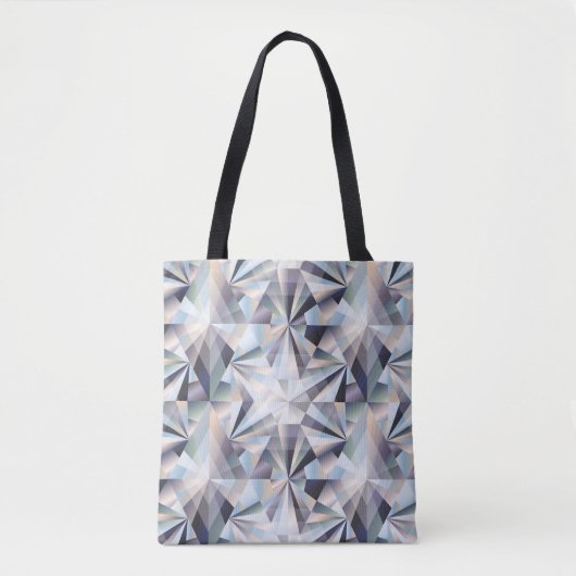 diamant naadloze achtergrond,  illustratie tote bag (Voorkant)