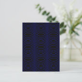 Diamant Ogen Modern Pop Art Abstract Briefkaart (Staand voorkant)