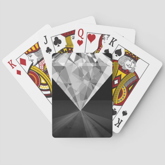 Diamant op achterkant speelkaarten (Achterkant)