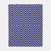 Diamant Optische Illusie Dekbed Fleece Deken (Voorkant)
