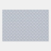 Diamant, paarse en turquoise edelsteen  inpakpapier vel (Voorkant 3)