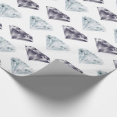 Diamant Patroon Bling Bling Luxe Dure Cadeau Cadeaupapier (Hoek)