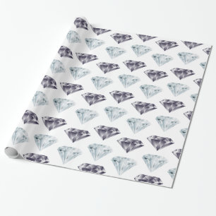 Diamant Patroon Bling Bling Luxe Dure Cadeau Cadeaupapier