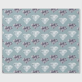 Diamant Patroon Bling Bling Luxe Dure Cadeau Cadeaupapier (Vlak)