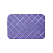 Diamant patroon paars badmat (Voorkant)
