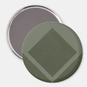 Diamant Rand Mos Groen Magneet (Voorkant / Achterkant)