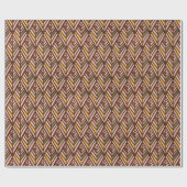  diamant retro midden eeuw modern cadeaupapier (Vlak)