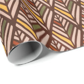  diamant retro midden eeuw modern cadeaupapier (Rol Hoek)