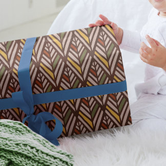 diamant retro midden eeuw modern cadeaupapier