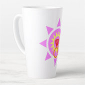 Diamant Ring Latte Mok (Linkerhoek)