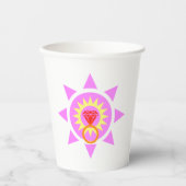 Diamant Ring Papieren Bekers (Voorkant)