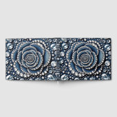 Diamant Roos & Denim Glam Glitters Gastenboek (Volledig)