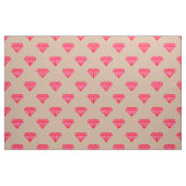 Diamant: roze en rood stof (Fat Quarter)