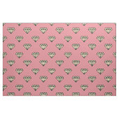 Diamant: roze, grijs en crème stof (Fat Quarter)