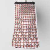 Diamant Sinaasappel Golfheadcover (Draai 90)