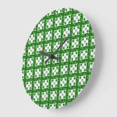 Diamant & Smaragd Edelsteen Kunst, Groen Grote Klok (Hoek)