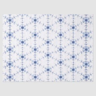 Diamant Sneeuwvlok Patroon Inpakpapier Tissuepapier