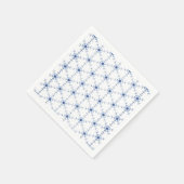 Diamant Sneeuwvlok Patroon Servet (Hoek)