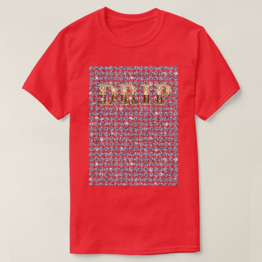 DIAMANT STUDDED DRIP T-SHIRT (Design voorkant)