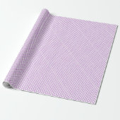 Diamant Tralie Orchidee Paars - Wit Cadeaupapier (Uitgerold)