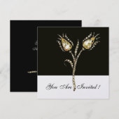DIAMANT TULPEN ,Ice Metallic Kaart (Voorkant / Achterkant)