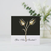 DIAMANT TULPEN ,Ice Metallic Kaart (Staand voorkant)