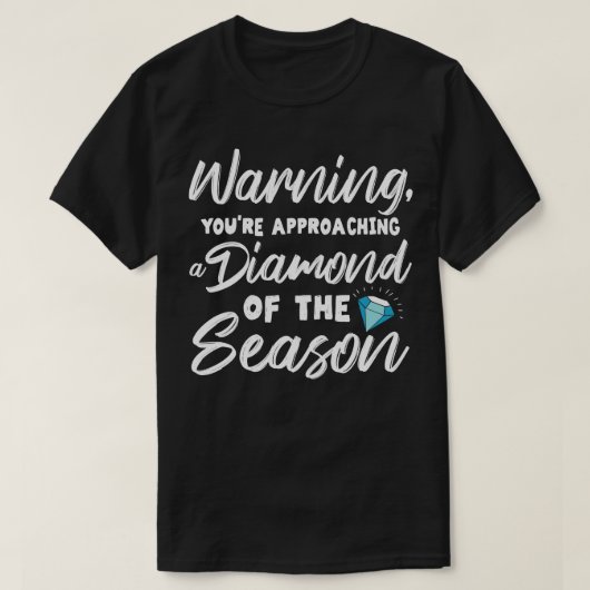 Diamant van het seizoen t-shirt (Design voorkant)