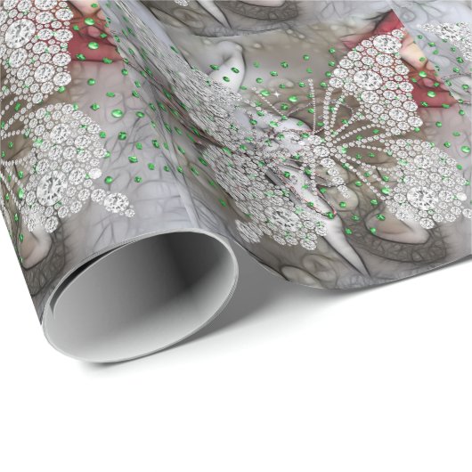 Diamant Vlinder Cadeaupapier (Rol Hoek)