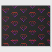 Diamant voor altijd cadeaupapier (Vlak)