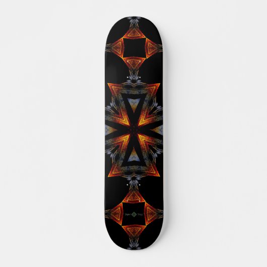 Diamant Zonsondergang Persoonlijk Skateboard (Voorkant)