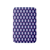Diamantblauwe badmat (Voorkant Verticaal)