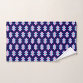 Diamantblauwe handdoek (Handdoek)