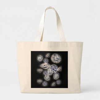 diamantcascade grote tote bag