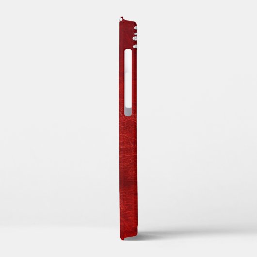 diamantdruppel op leder Case-Mate iPhone case (Achterkant / Links)